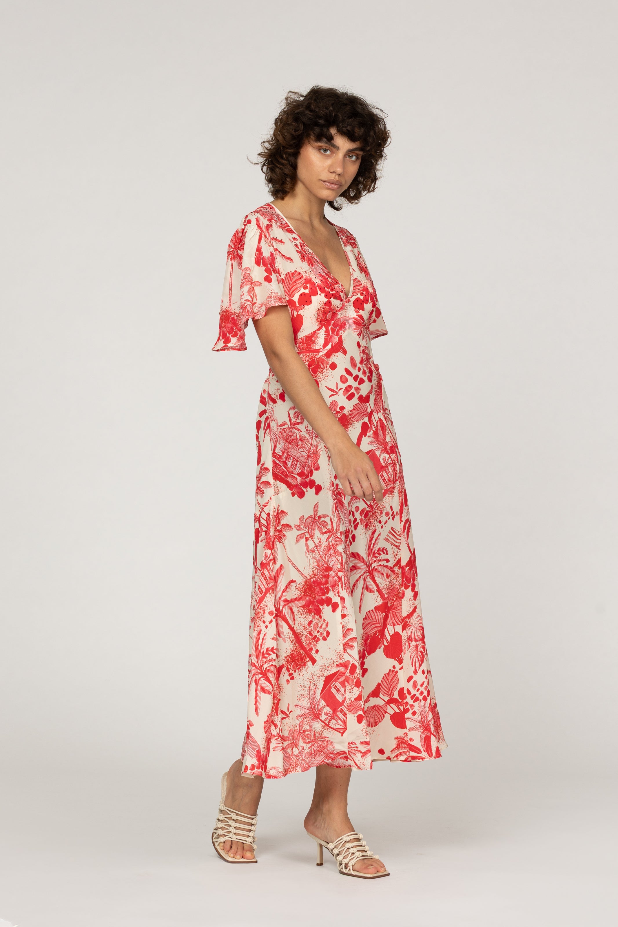 Inoa | Aster Dress | Vermelho Red