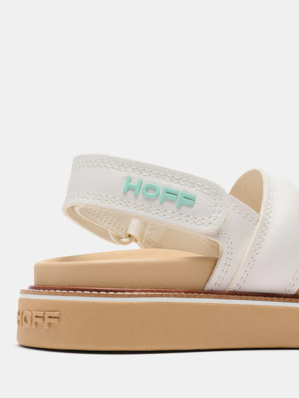 HOFF | Road Leather Sandal | Off White