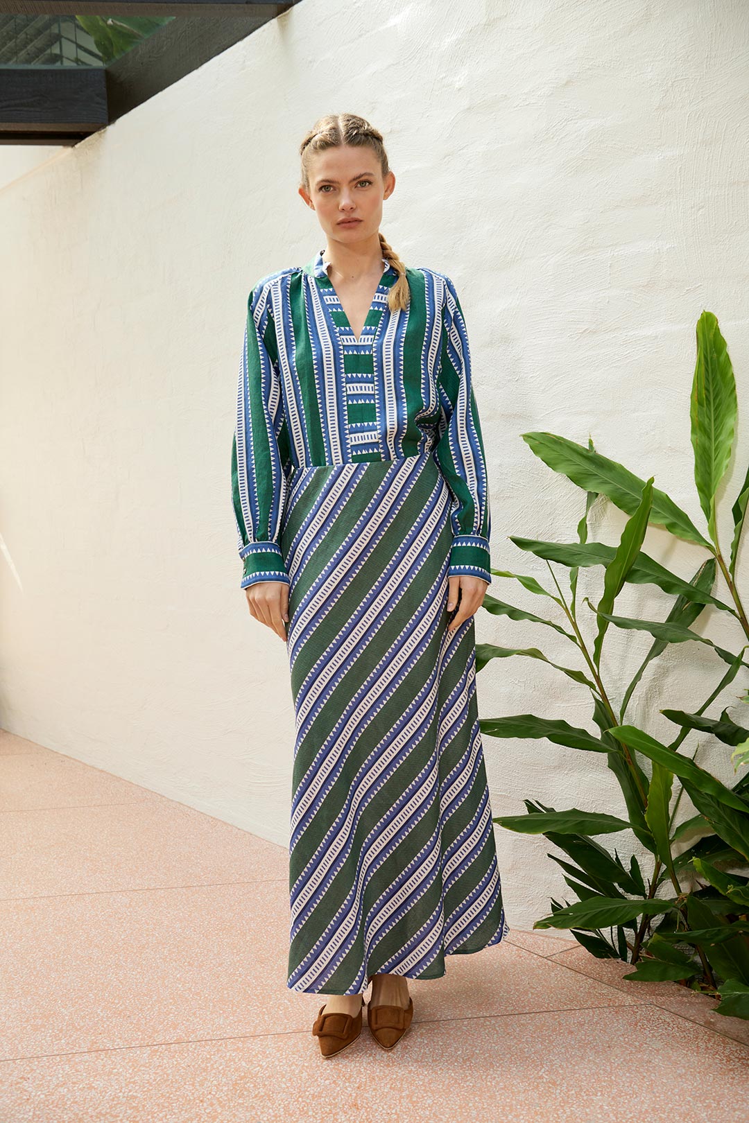 The Dreamer Label | Chloe Sun Blouse | Green