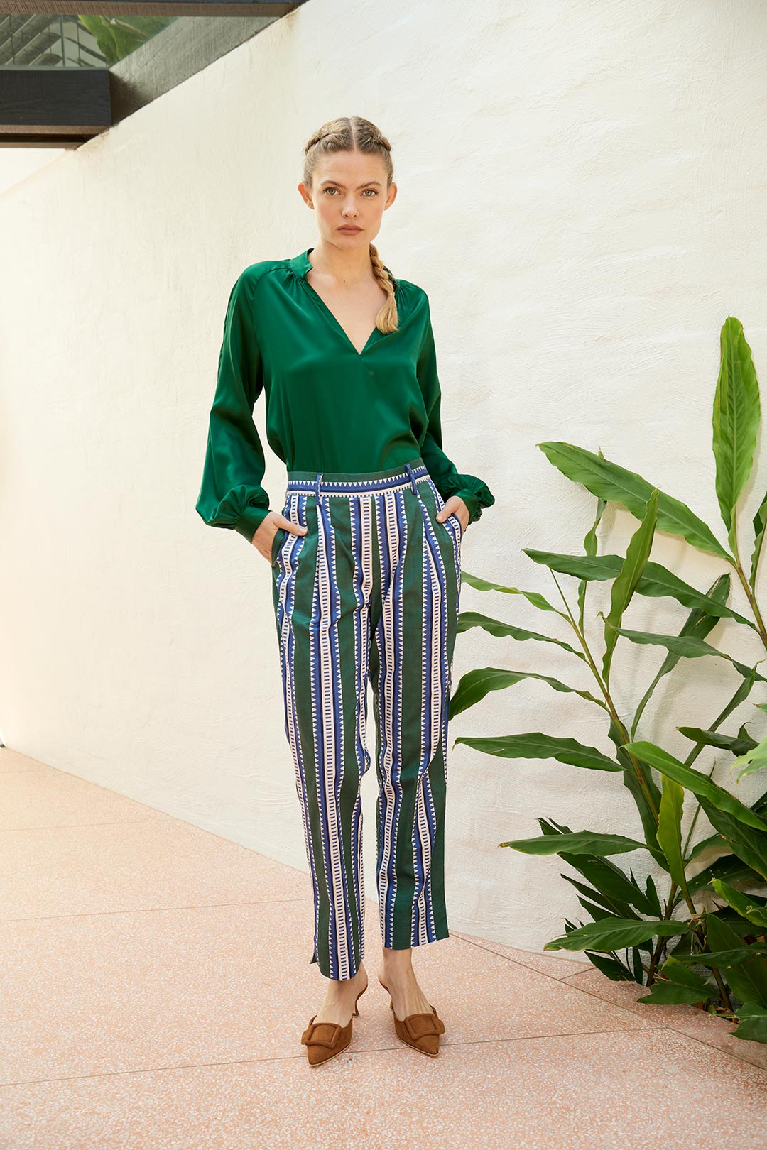 The Dreamer Label | Riley Sun Pant | Green