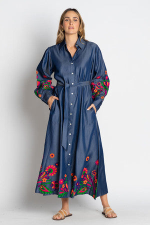 Ruby Yaya I Gokarna Maxi Embroidered