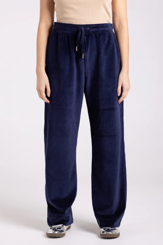 Two T's | Velour Pant | French Navy
