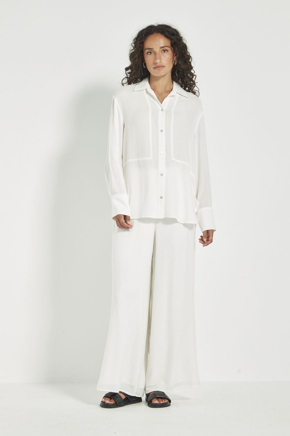 Verge | Cayman Pant | White