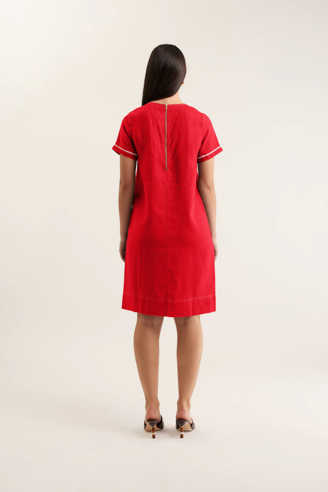 Alessandra | Chiara Dress | Red