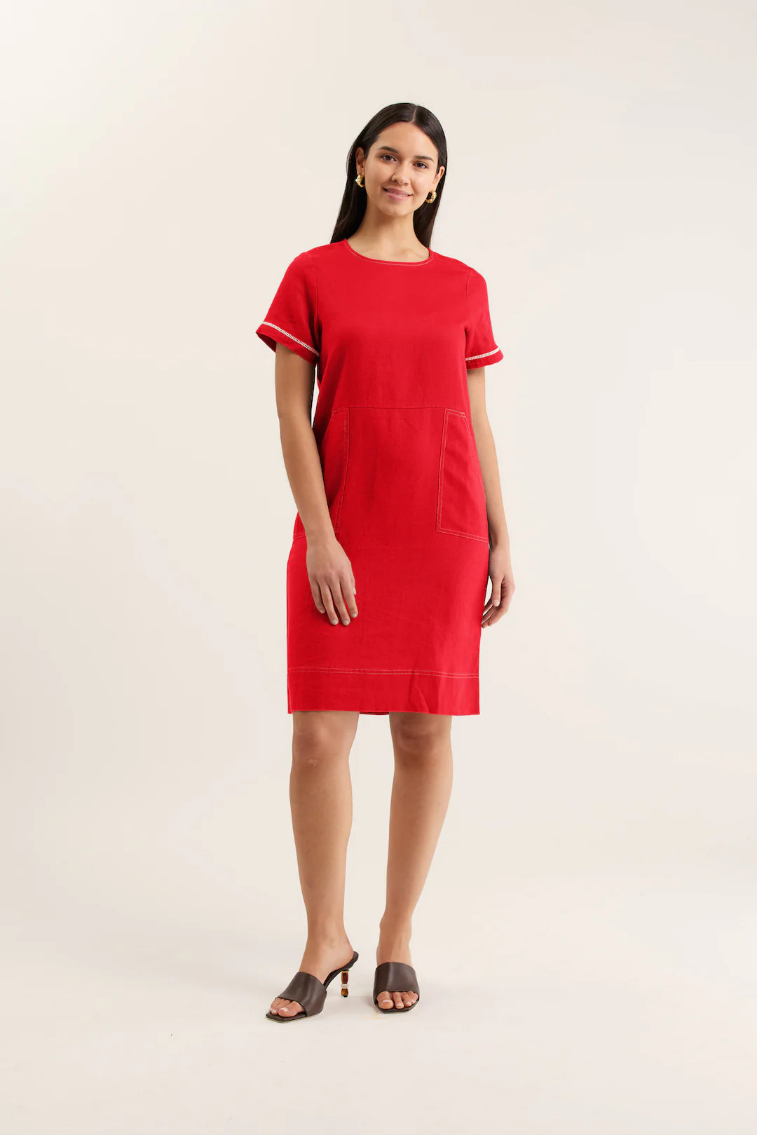 Alessandra | Chiara Dress | Red