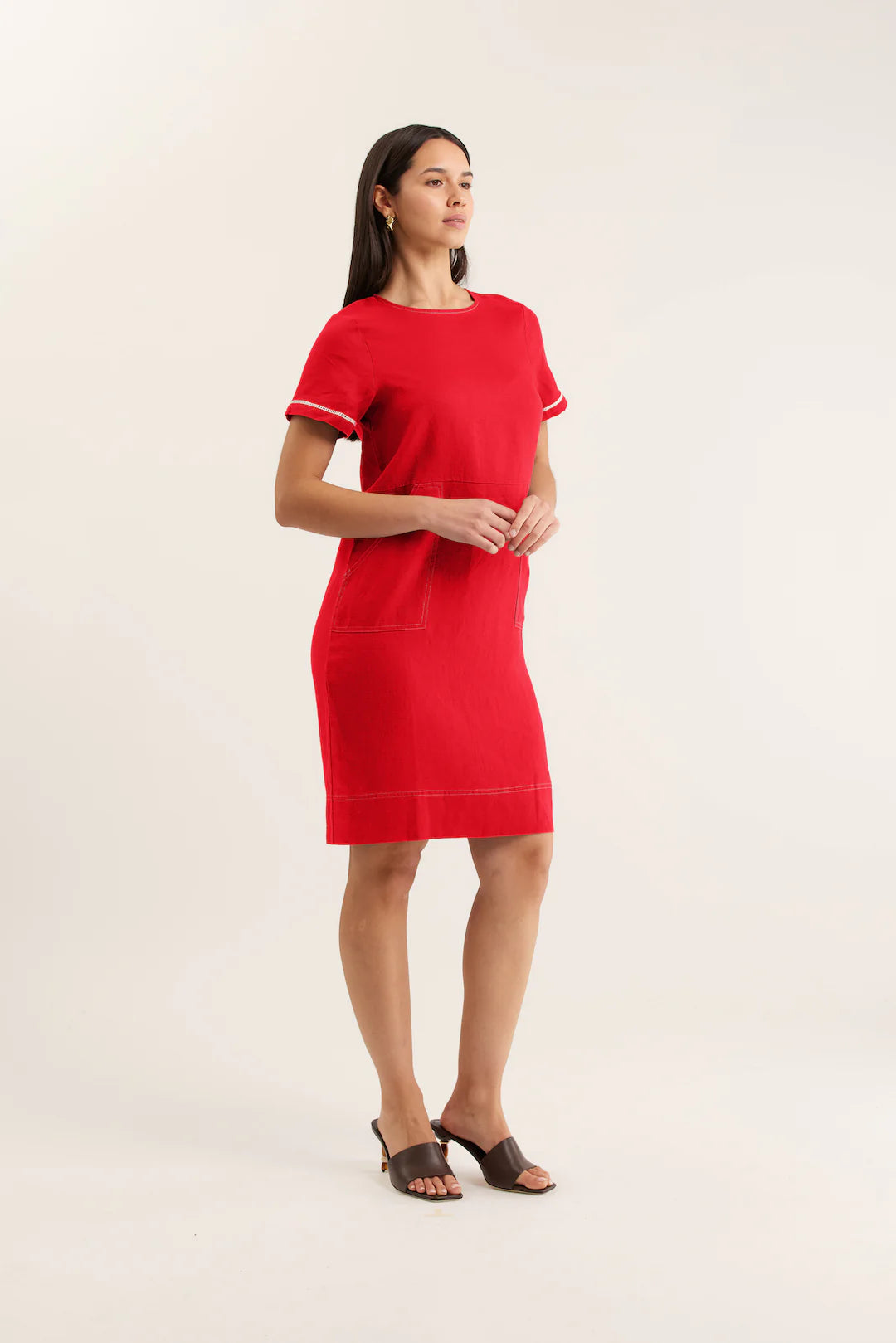 Alessandra | Chiara Dress | Red