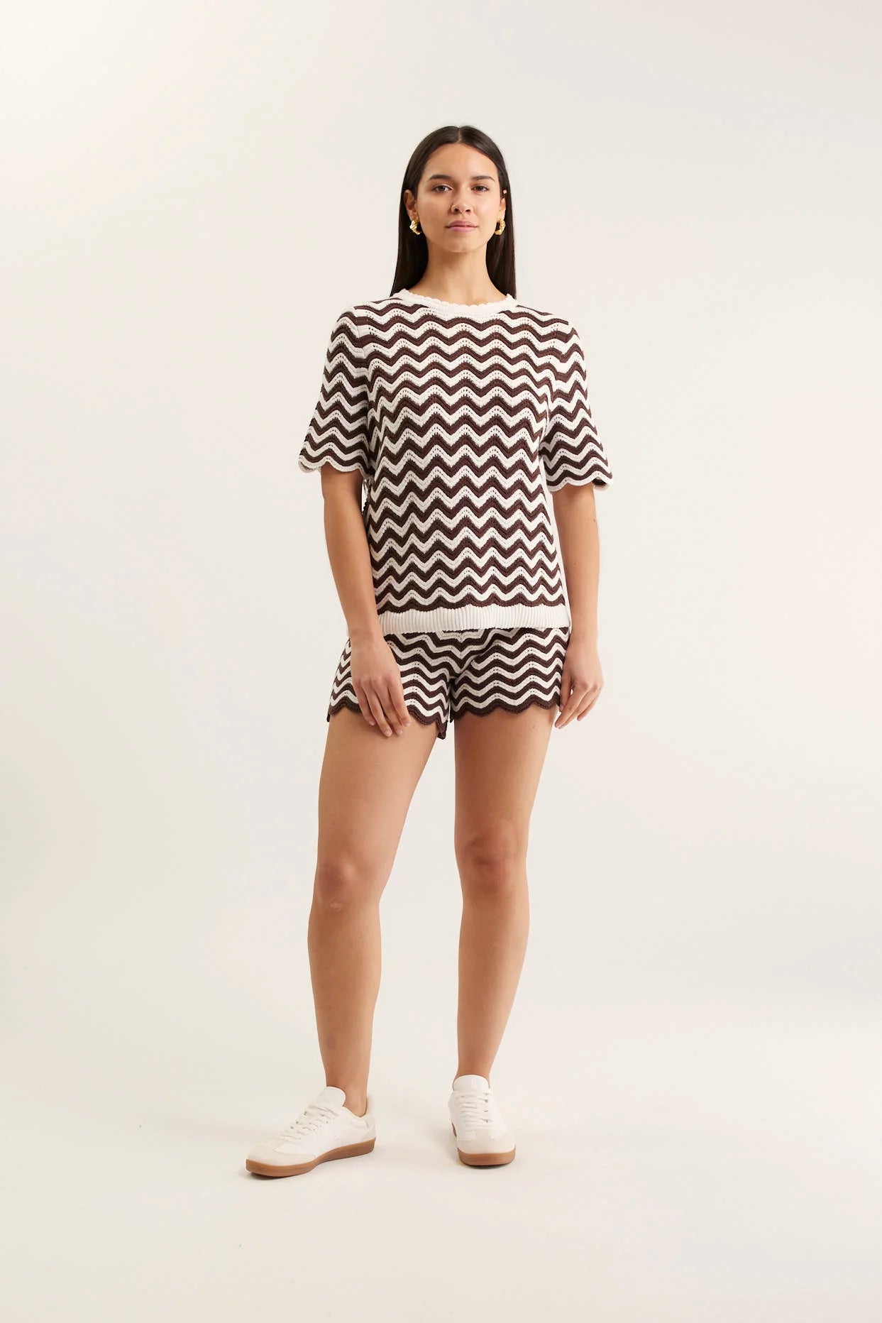 Alessandra | Rae Top | Choc/Ivory