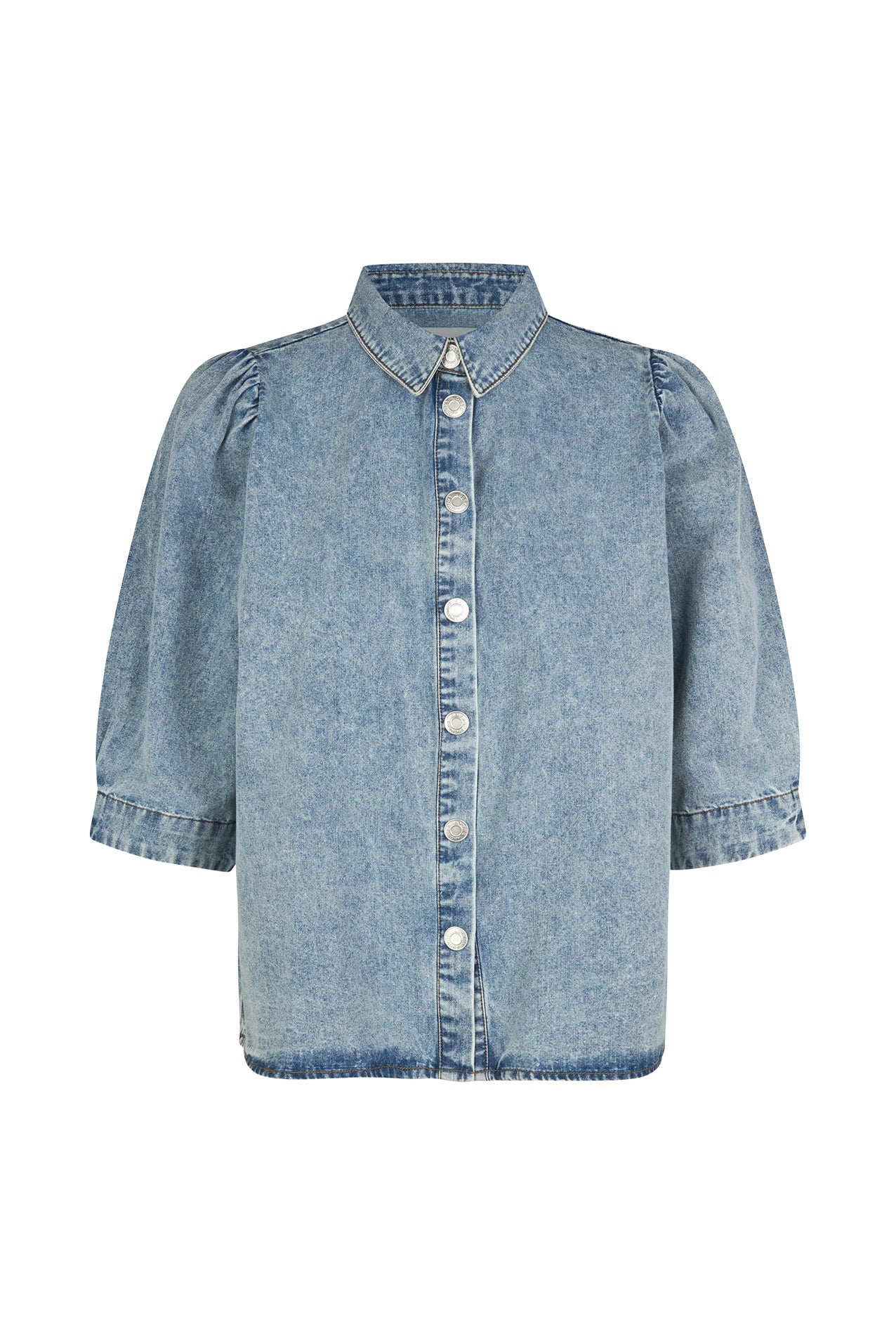 Lolly's Laundry | Bono Shirt | Washed Denim