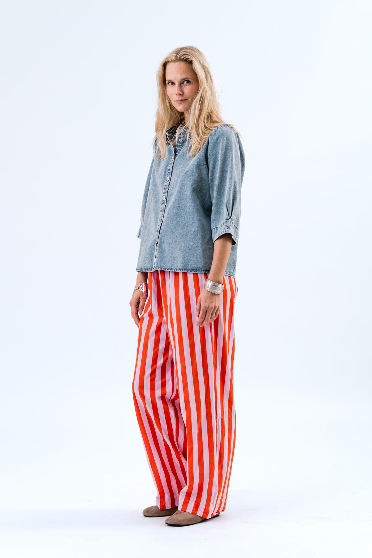 Lolly's Laundry | Bono Shirt | Washed Denim