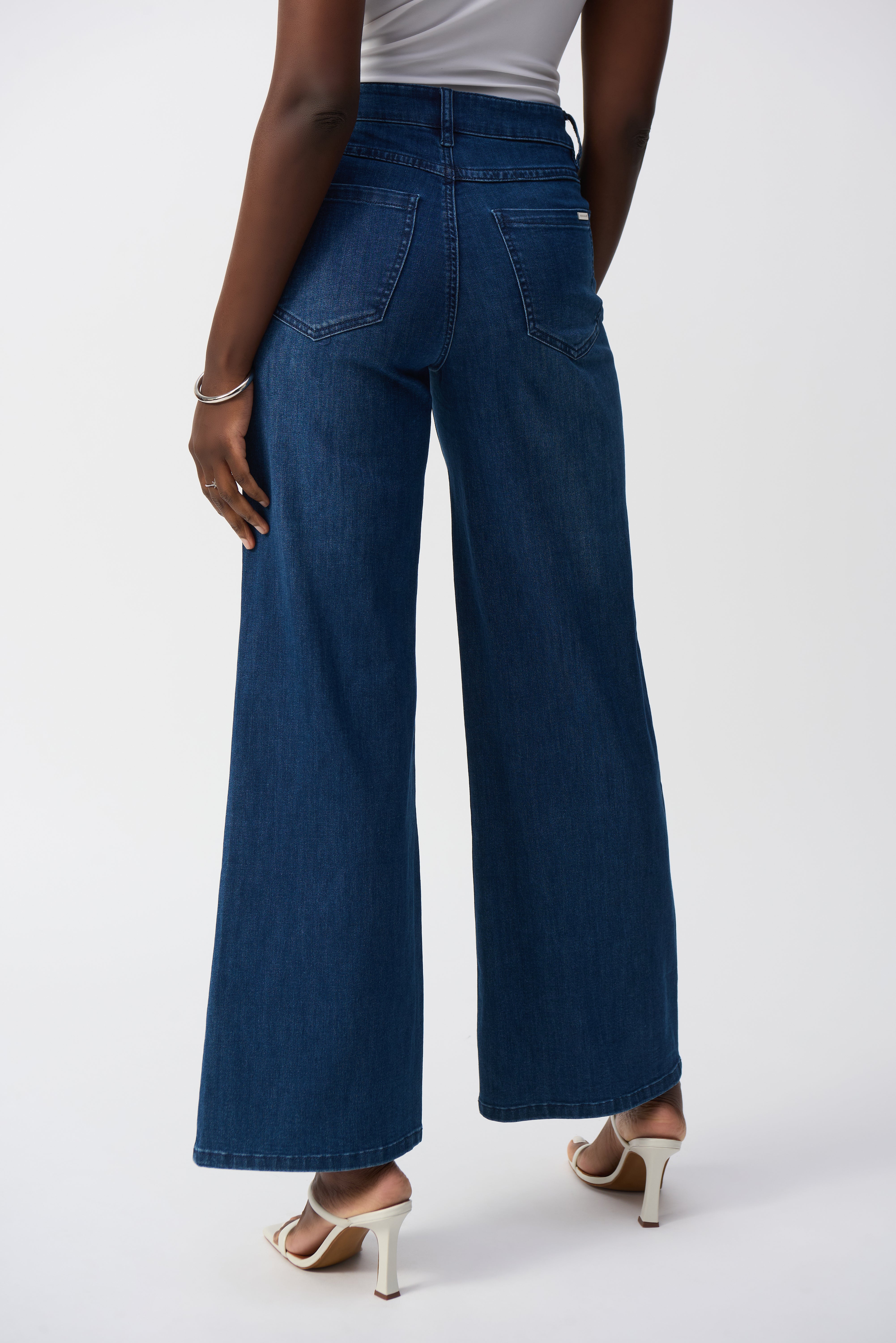 Joseph Ribkoff | Goldie | Classic Wide-Leg Stretch Jeans