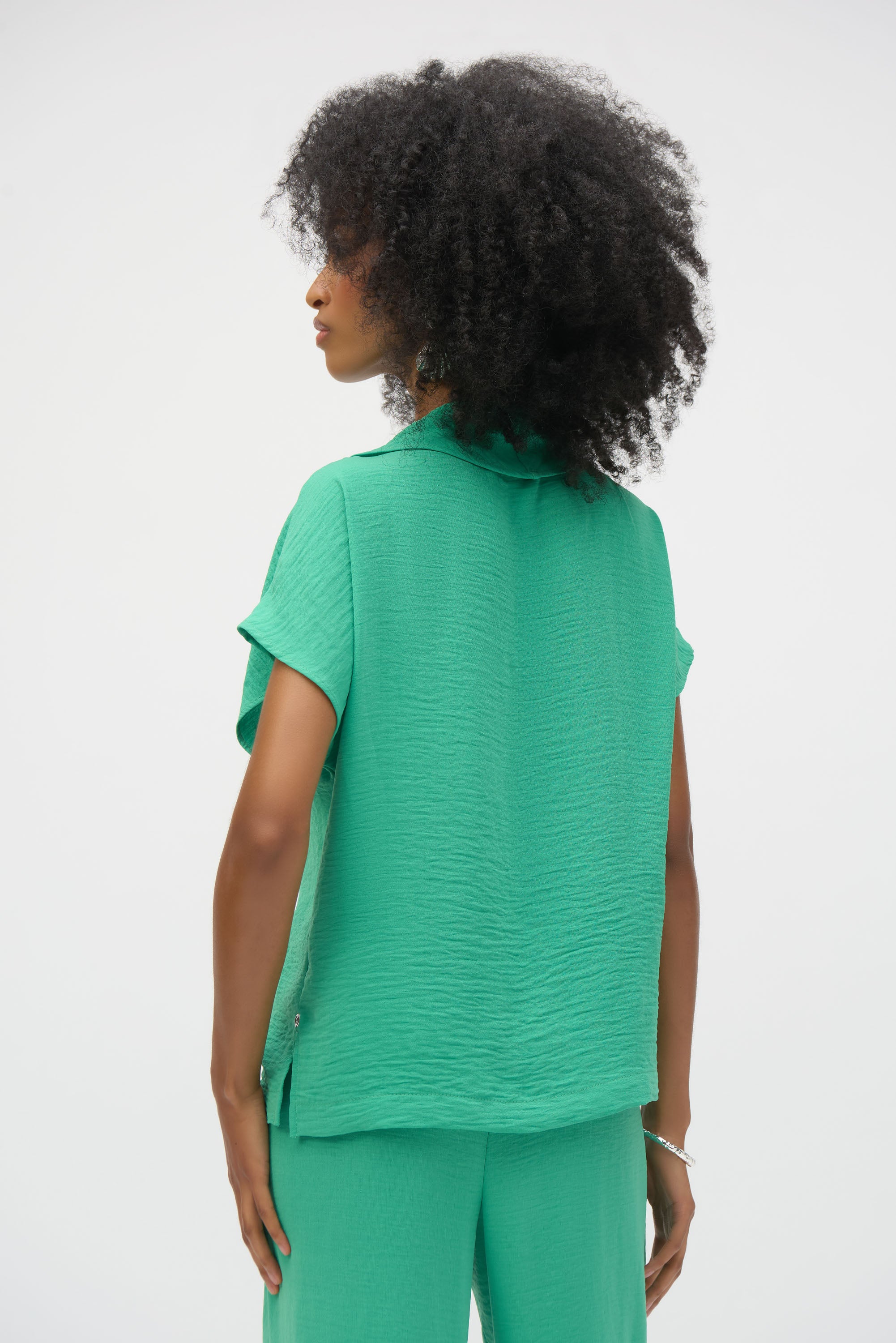Joseph Ribkoff | LDS Cowl Neck Top | Garden Green
