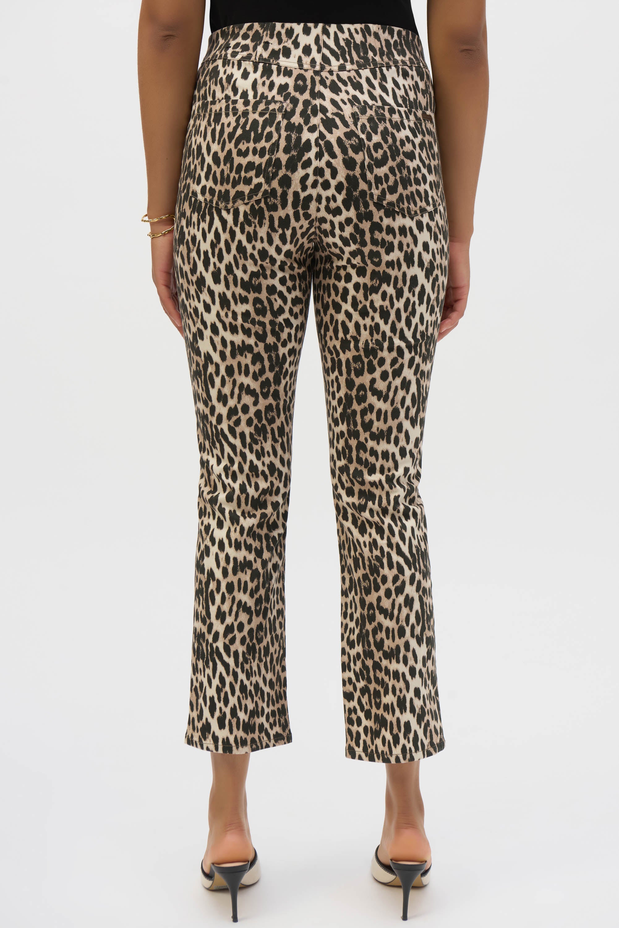 Joseph Ribkoff | Straight Leg Leopard Stretch Jeans