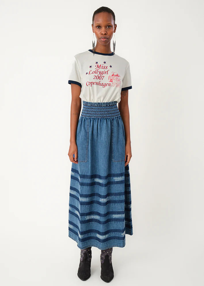 Lolly's Laundry | Amond Maxi Skirt | Blue