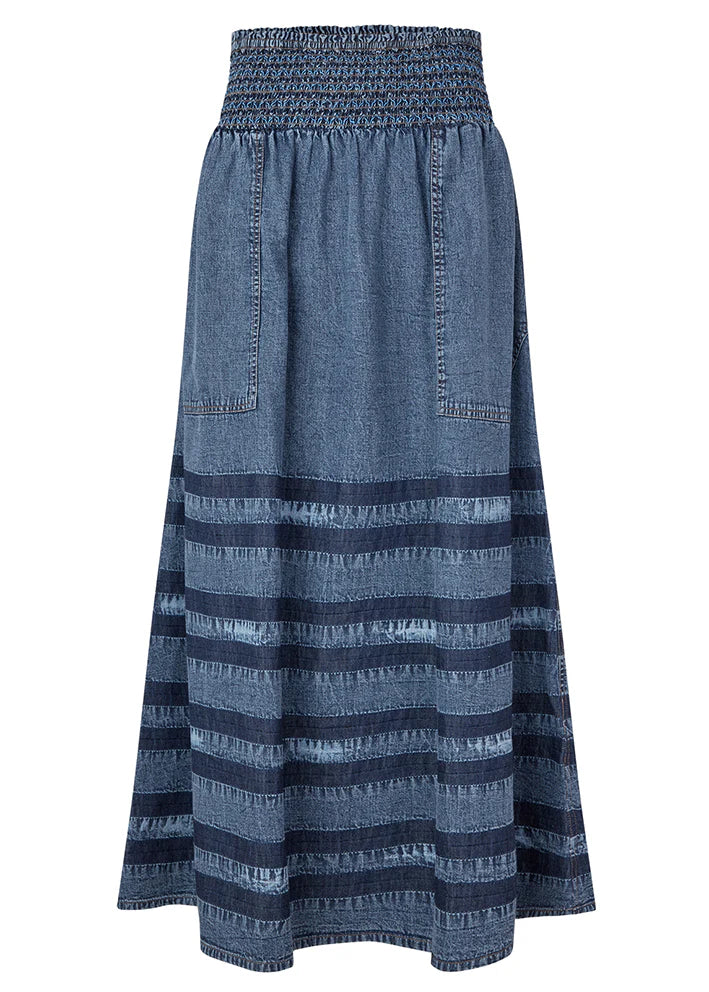Lolly's Laundry | Amond Maxi Skirt | Blue