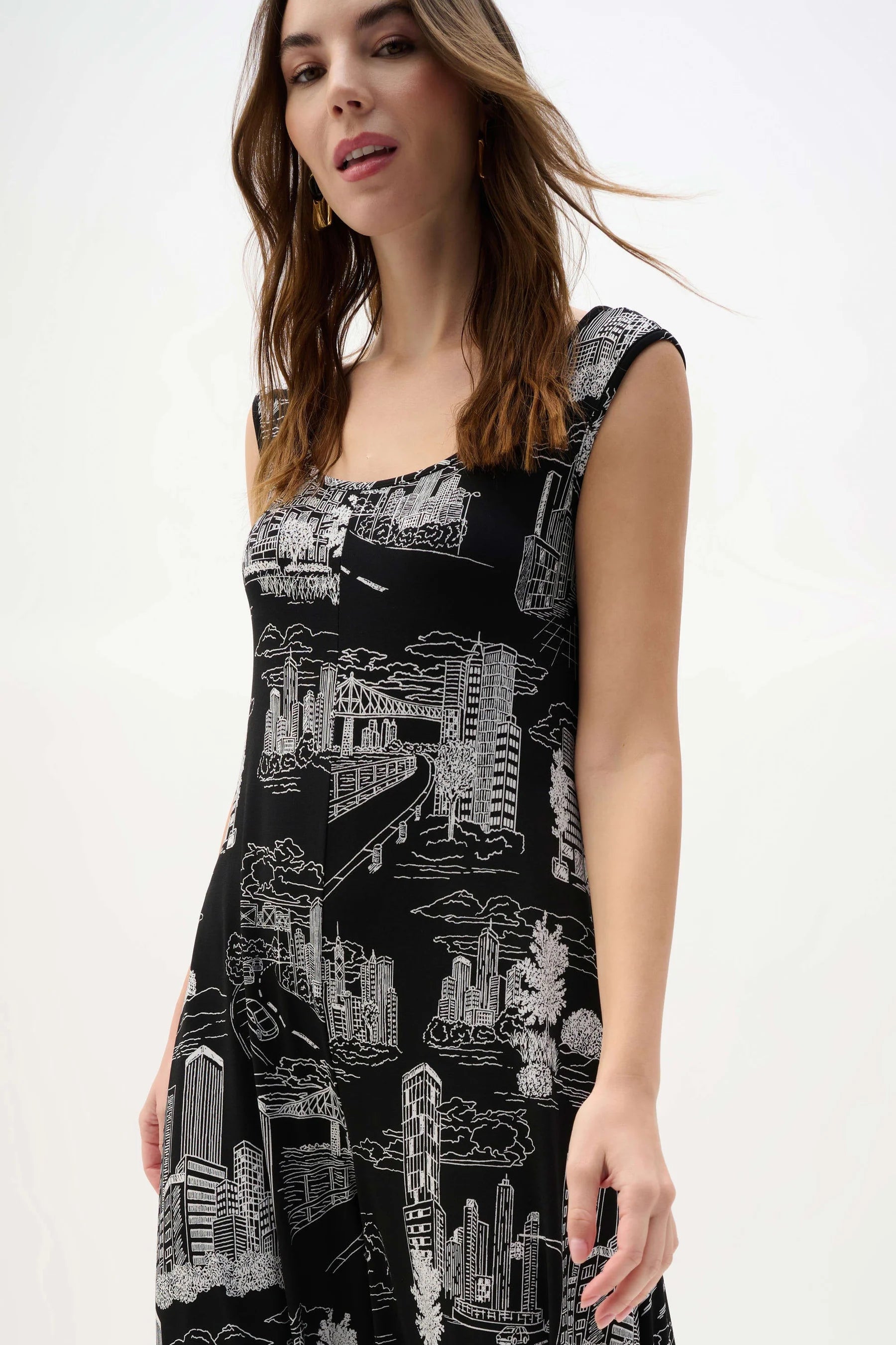 Joseph Ribkoff | Conversational Culotte Jumpsuit