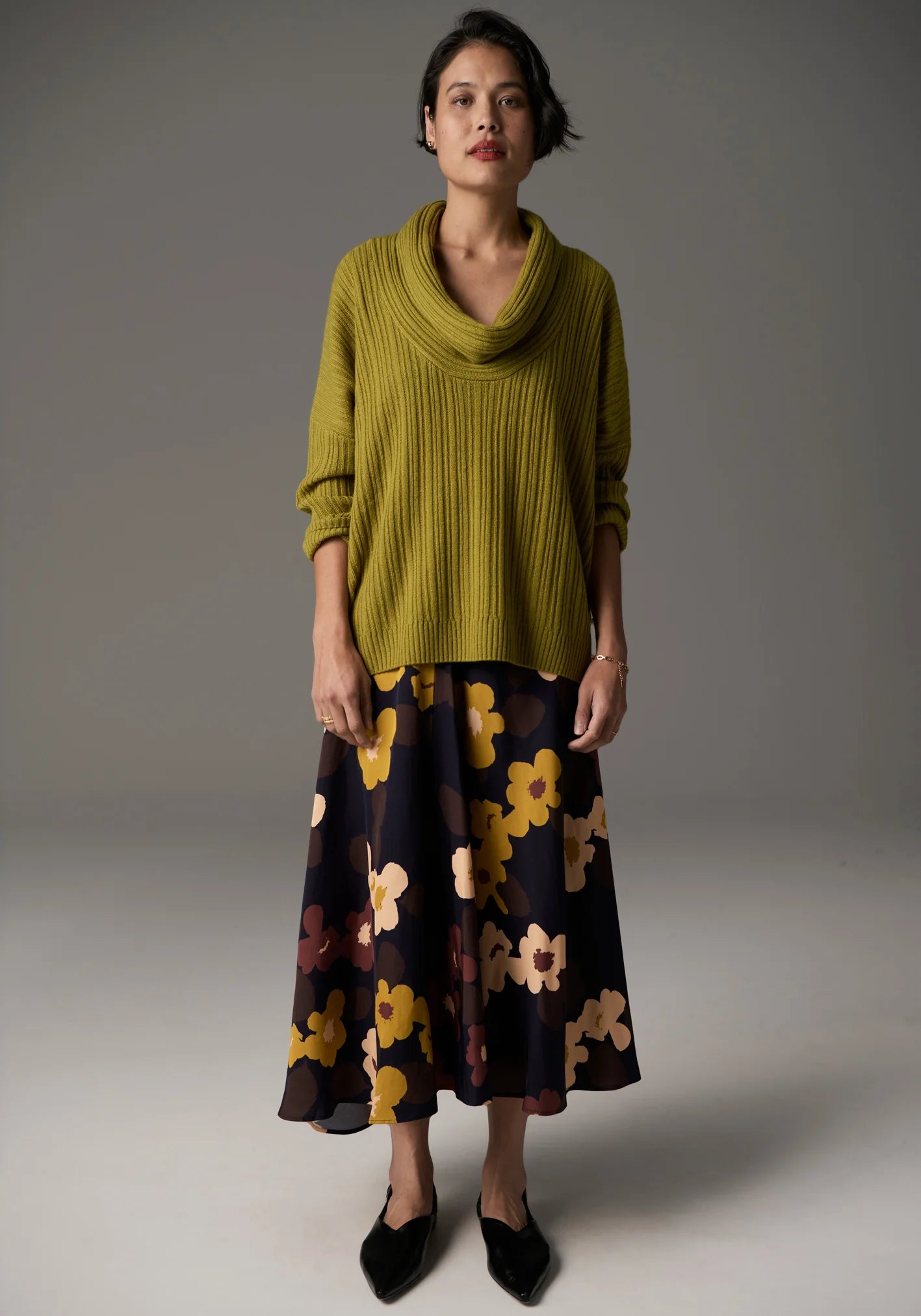 POL | Utopia Scoop Neck Knit | Zest