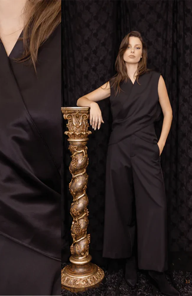 M A Dainty | Fancy Pants | Black