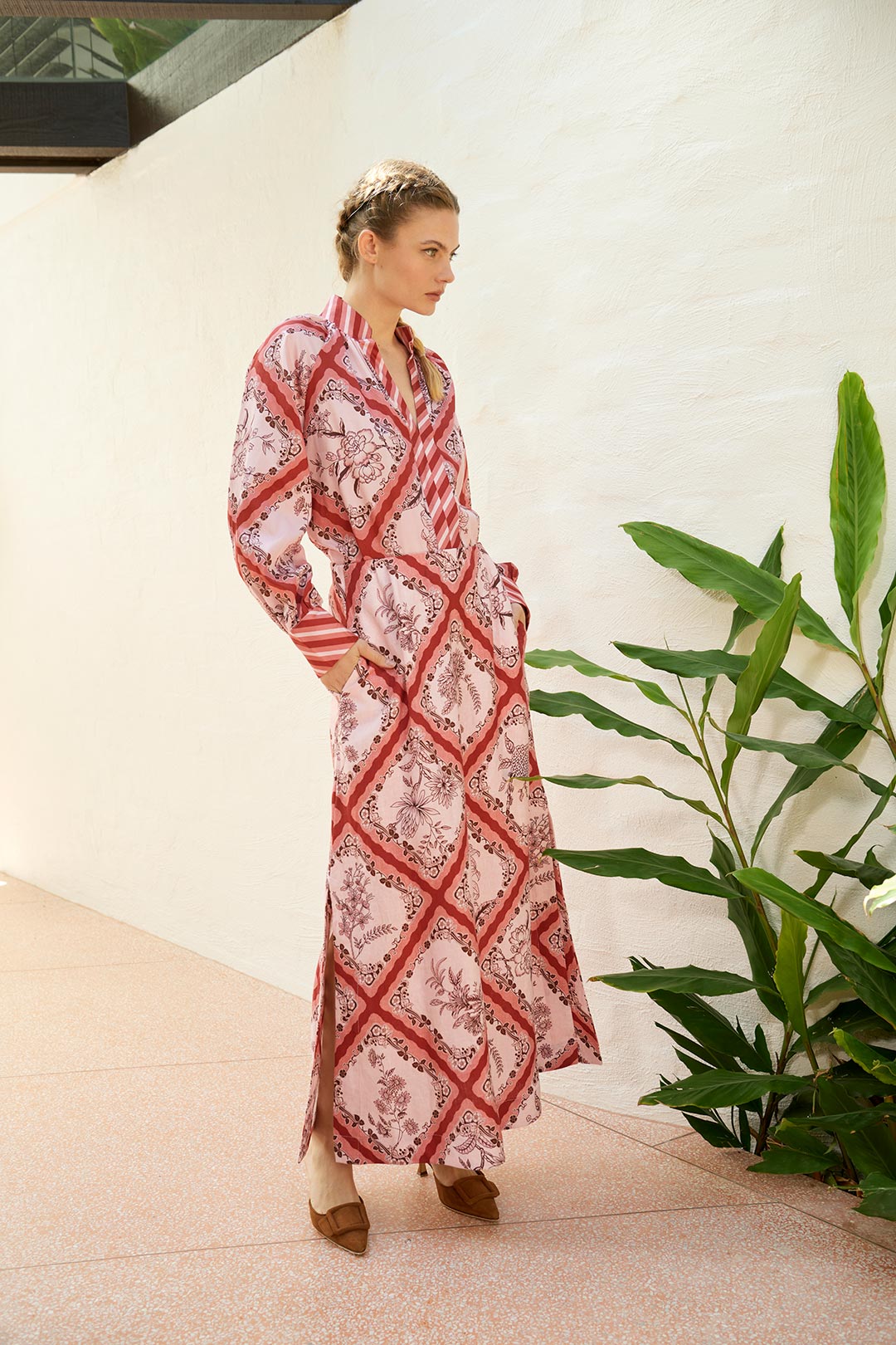The Dreamer Label | Chloe Dahlia Blouse | Red
