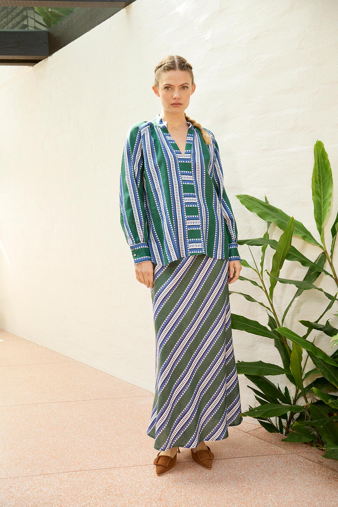 The Dreamer Label | Chloe Sun Blouse | Green