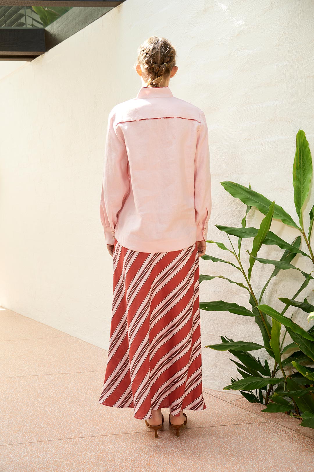 The Dreamer Label | Ivy Sun Skirt | Red