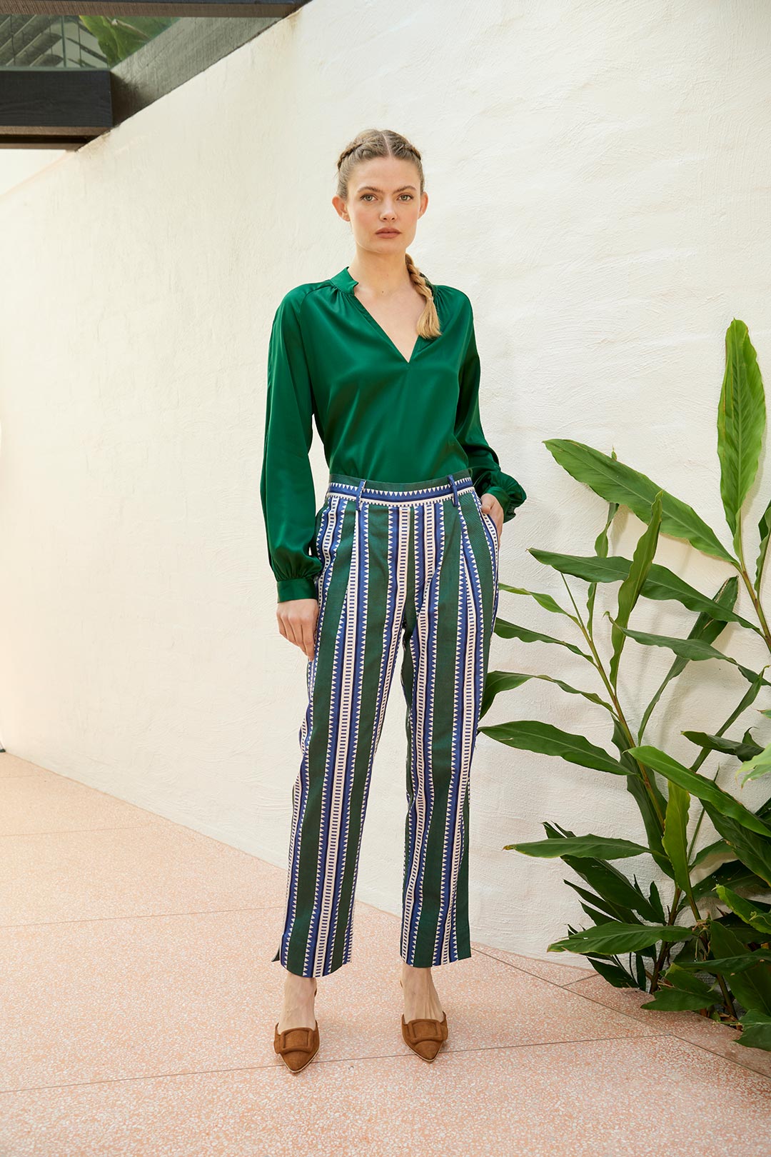The Dreamer Label | Riley Sun Pant | Green