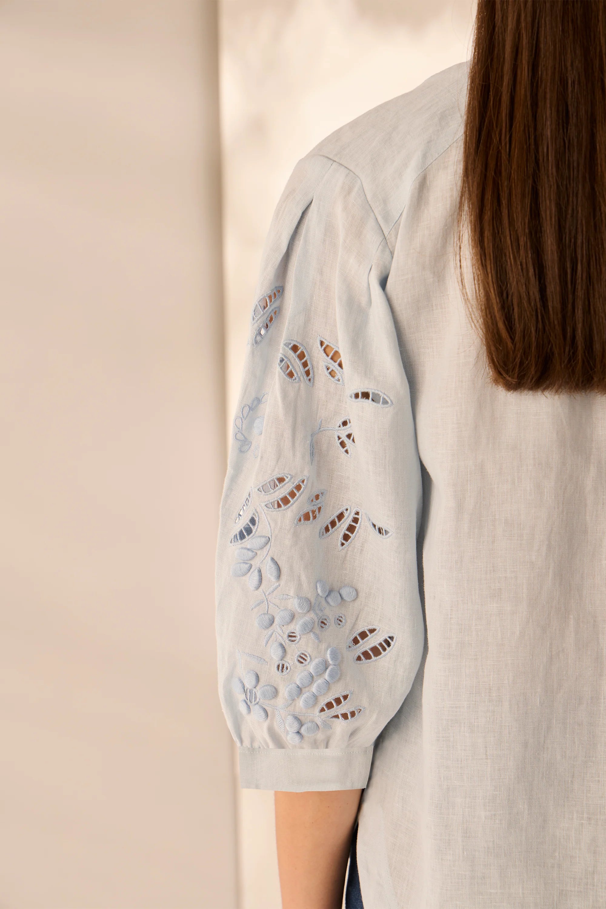 Lania | Steffi Shirt | Stone