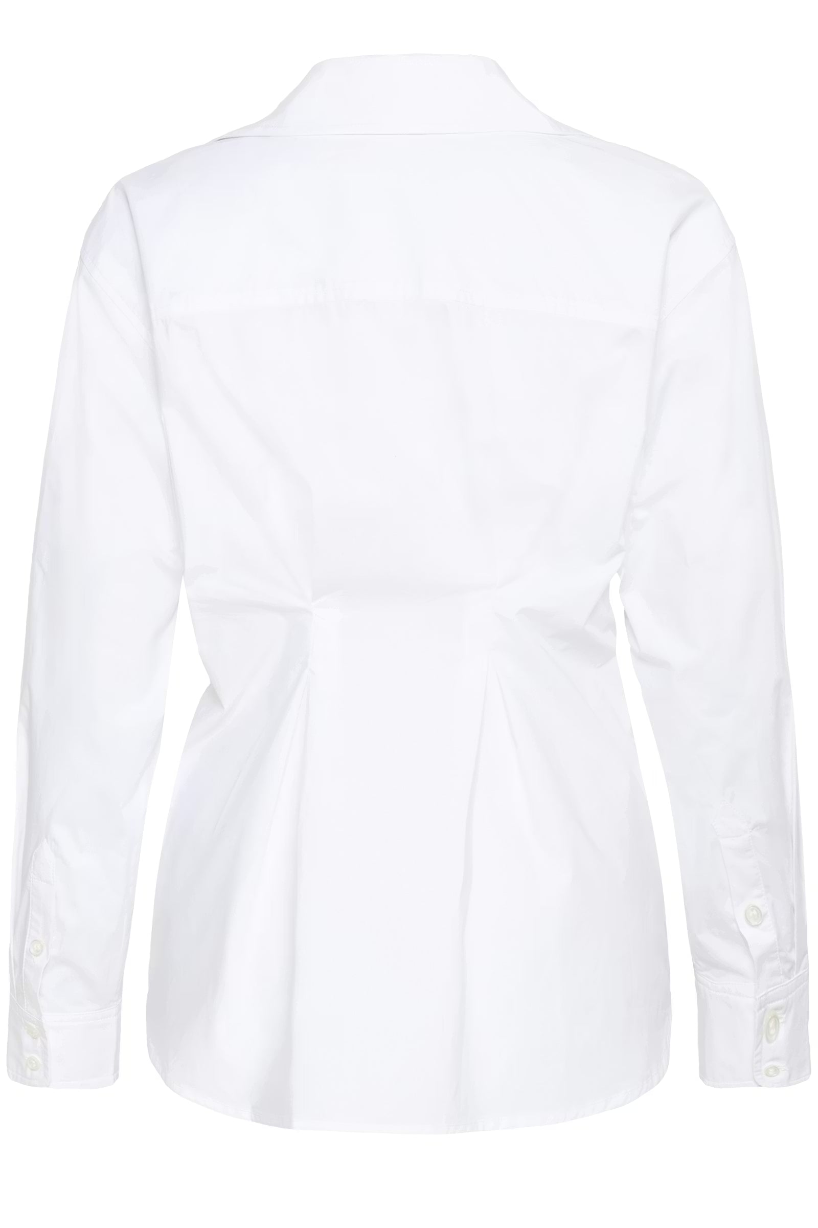 InWear | Dallas Pleated Shirt | Pure White