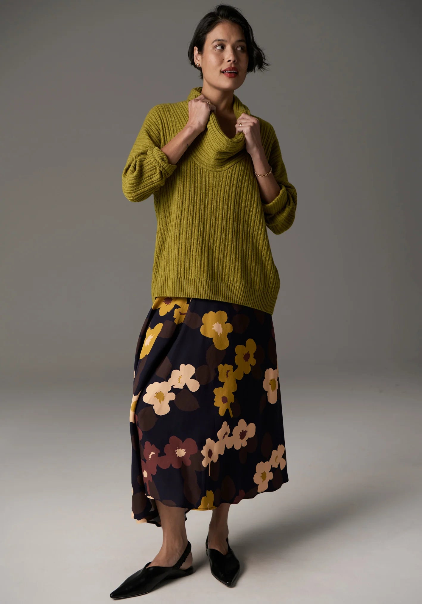 POL | Utopia Scoop Neck Knit | Zest