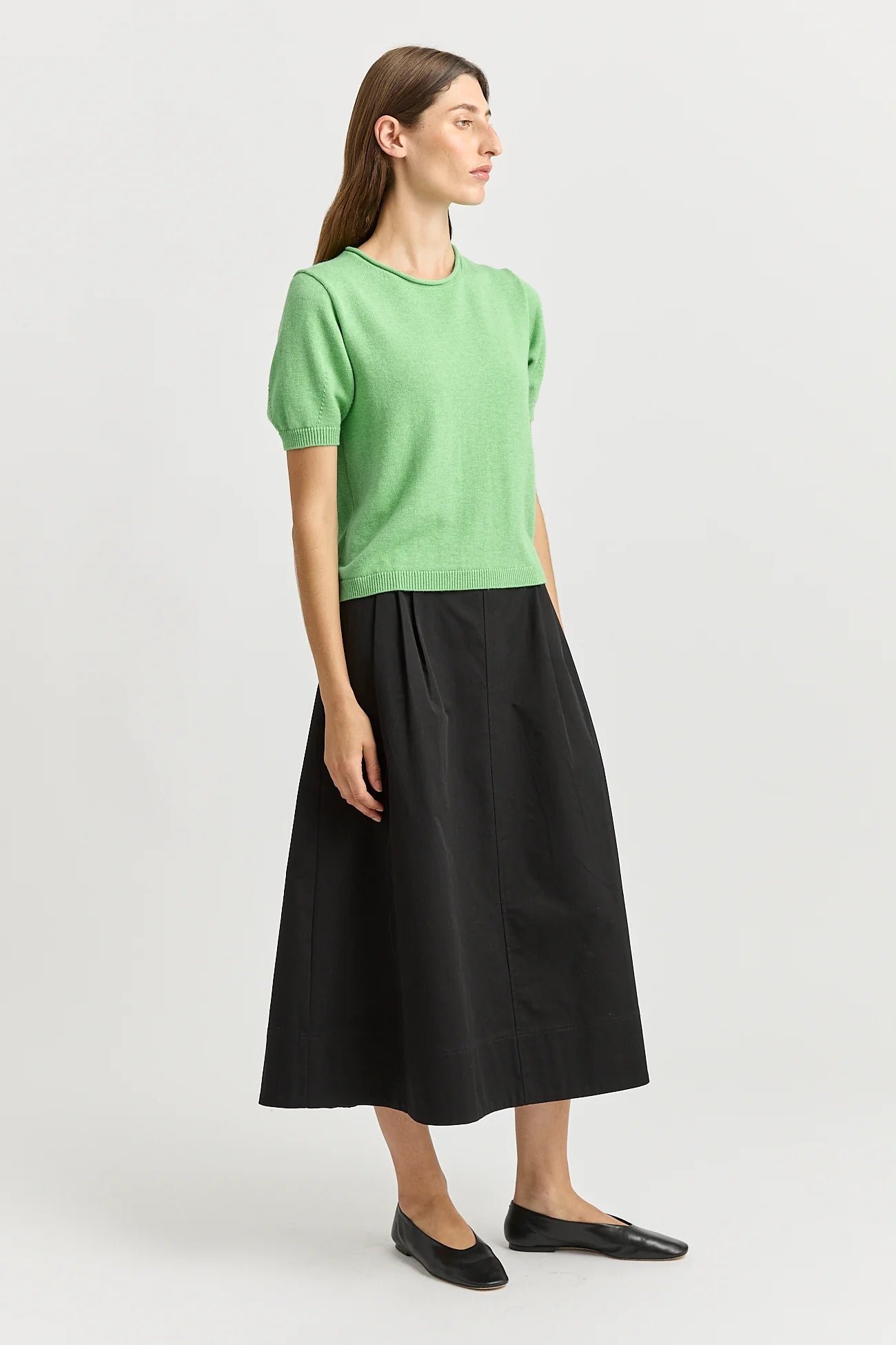 Toorallie | Short Sleeve Knit | Agave