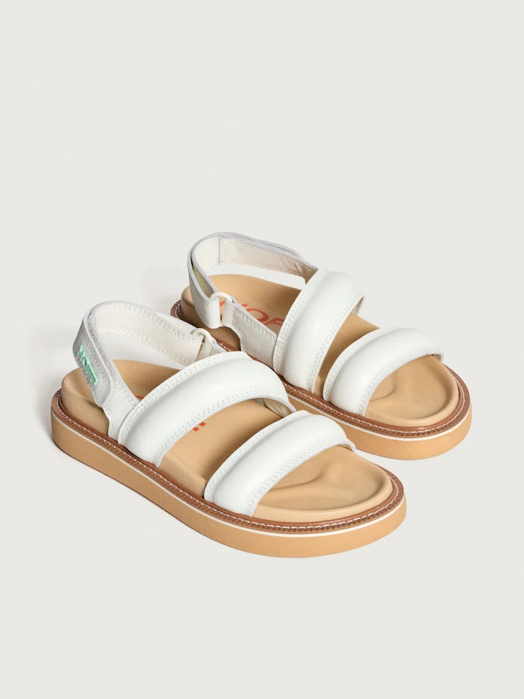 HOFF | Road Leather Sandal | Off White