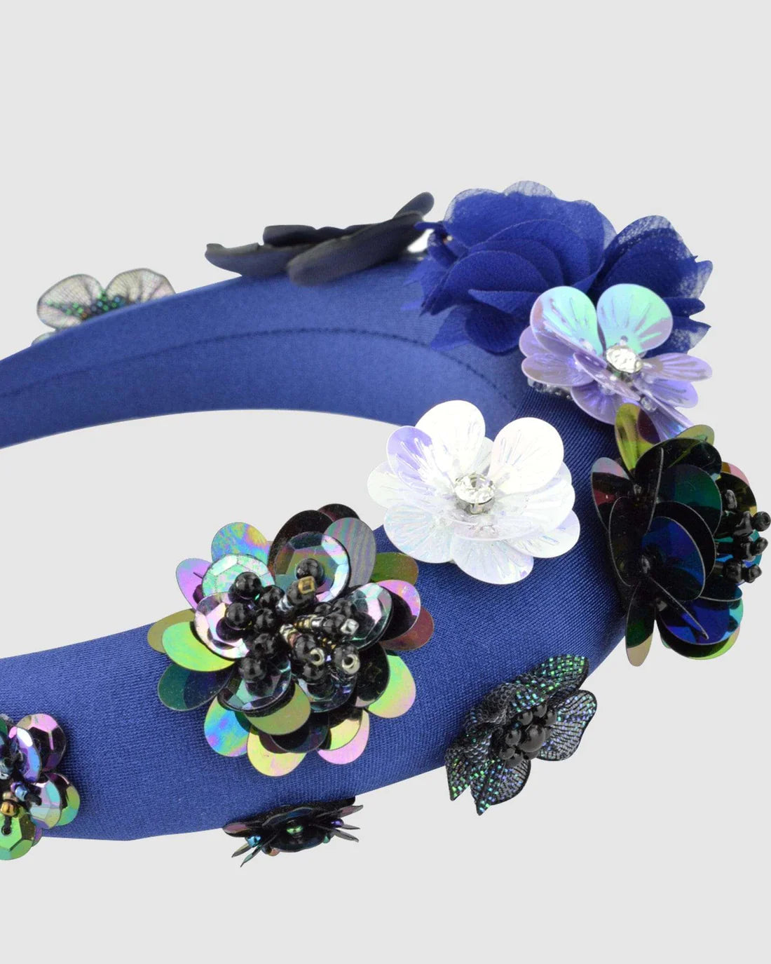 Ford Millinery | Akira Headpiece | Blue