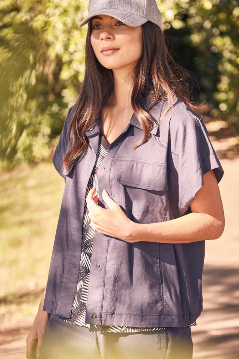 Verge | Acrobat Niko Jacket | Denim Marle