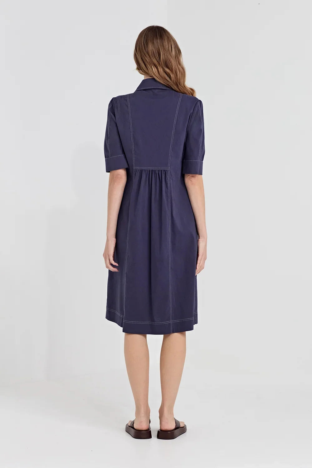 Verge | Acrobat Rosie Dress | Denim Marle