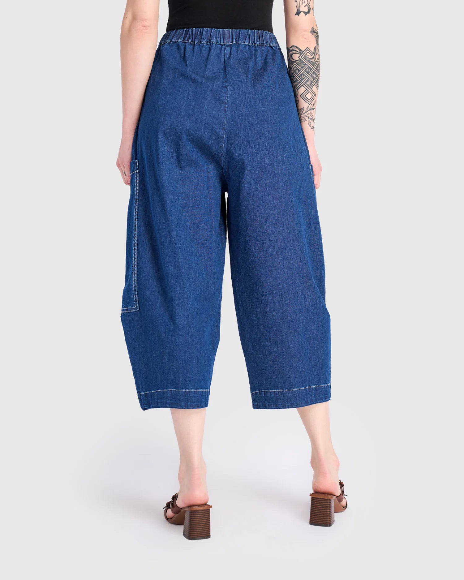 Alembika | Cropped Pant | Denim