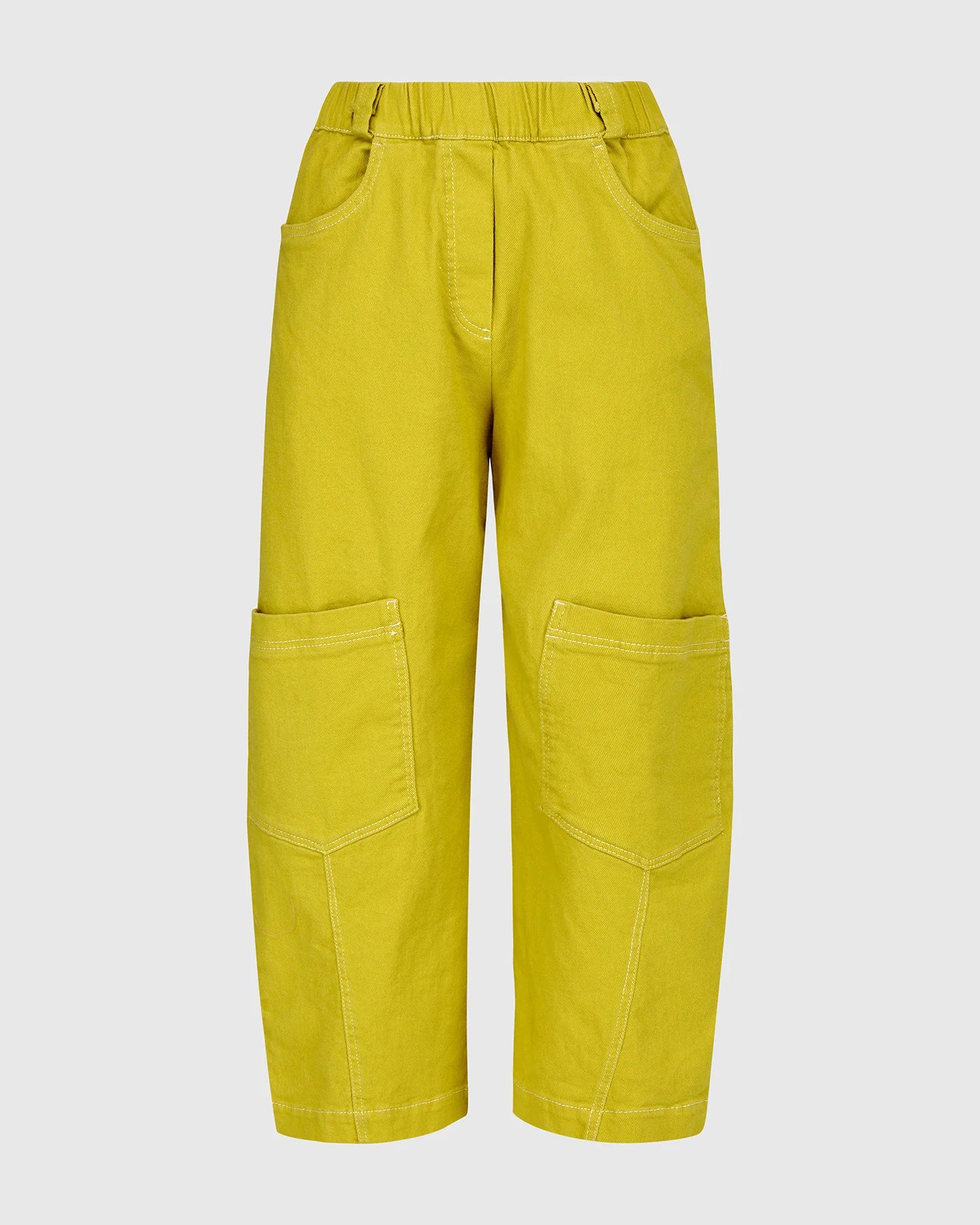 Alembika | Cropped Pant | Lime Marker
