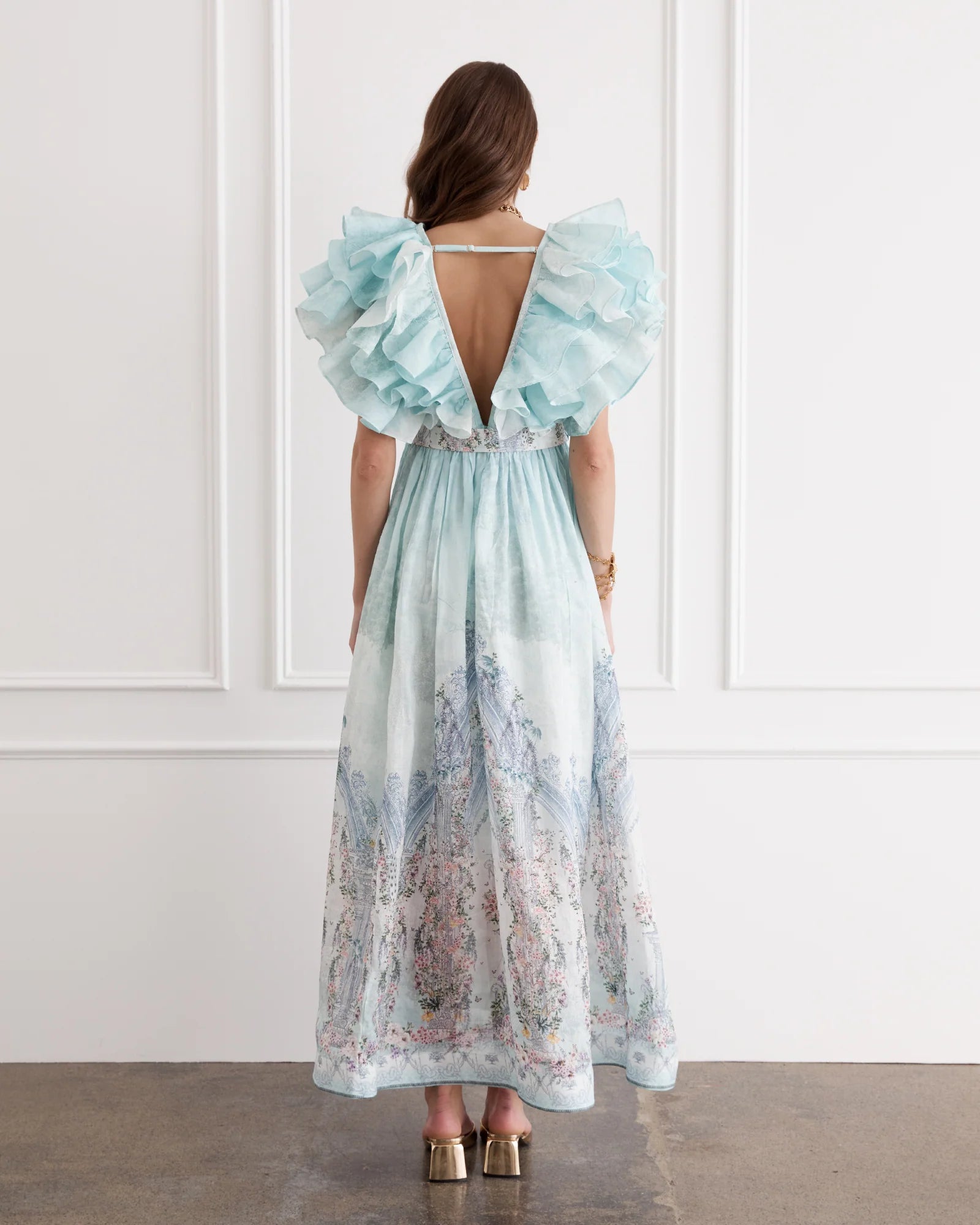 Aqua Blu | Triomphe Brindle Dress