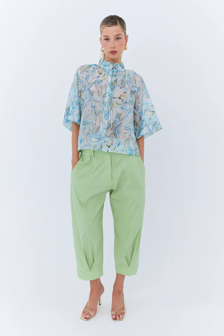 Eder by Anna | Konstantina Blouse | Blue Floral