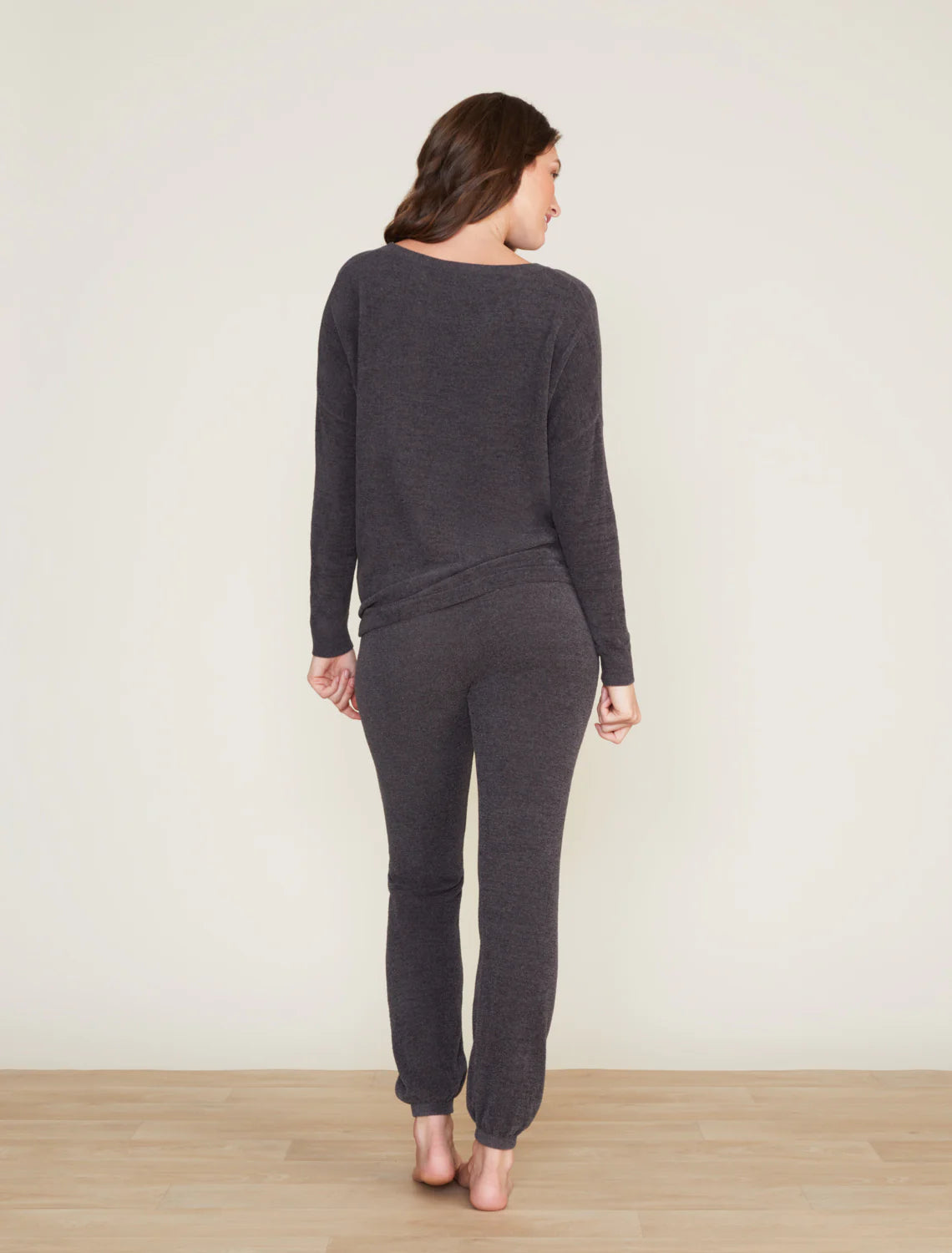 Barefoot Dreams | Cozy Chic Ultra Lite Slouchy Pullover | Carbon