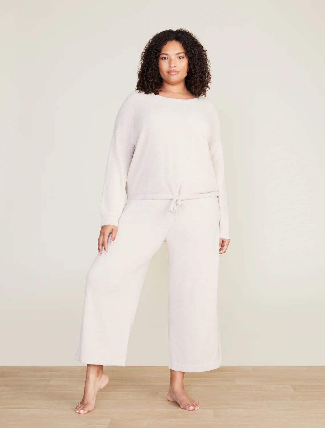 Barefoot Dreams | Cozy Chic Ultra Lite Slouchy Pullover | Stone