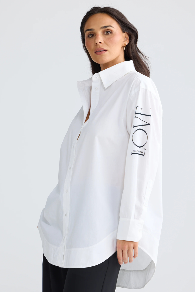 Brave+True | Gemma Shirt All You Need | White