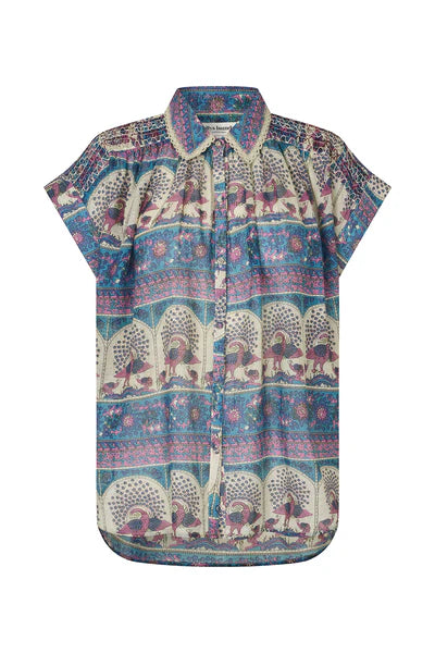 Lolly's Laundry | Badal Shirt | Blue Print