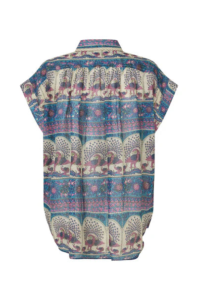 Lolly's Laundry | Badal Shirt | Blue Print