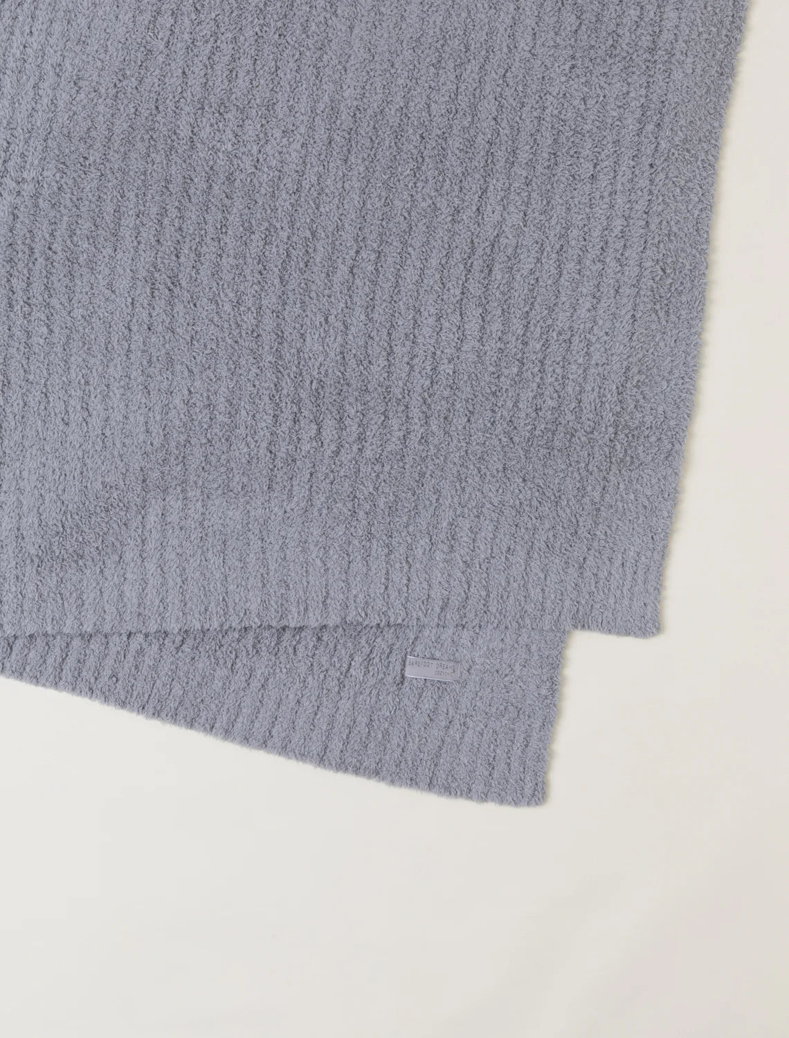 Barefoot Dreams | Cozy Chic Ribbed 54 x 72 Throw | Dove Grey