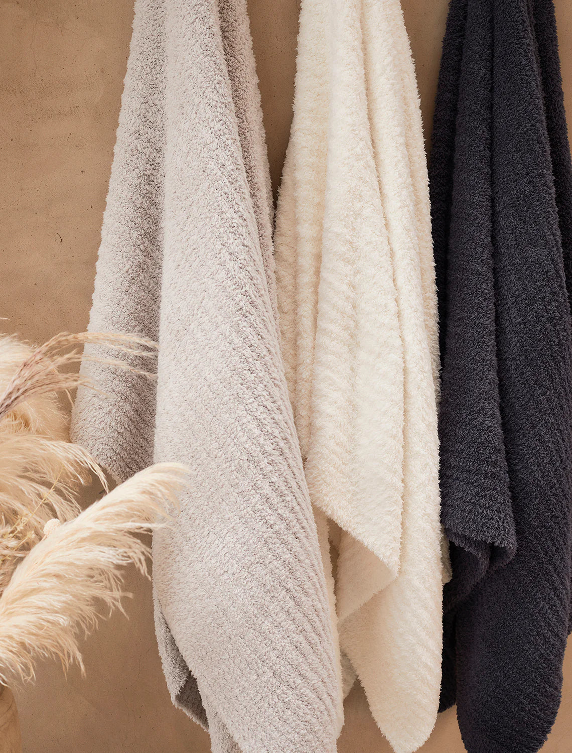 Barefoot Dreams | Cozy Chic Ribbed 54 x 72 Throw | Dove Grey