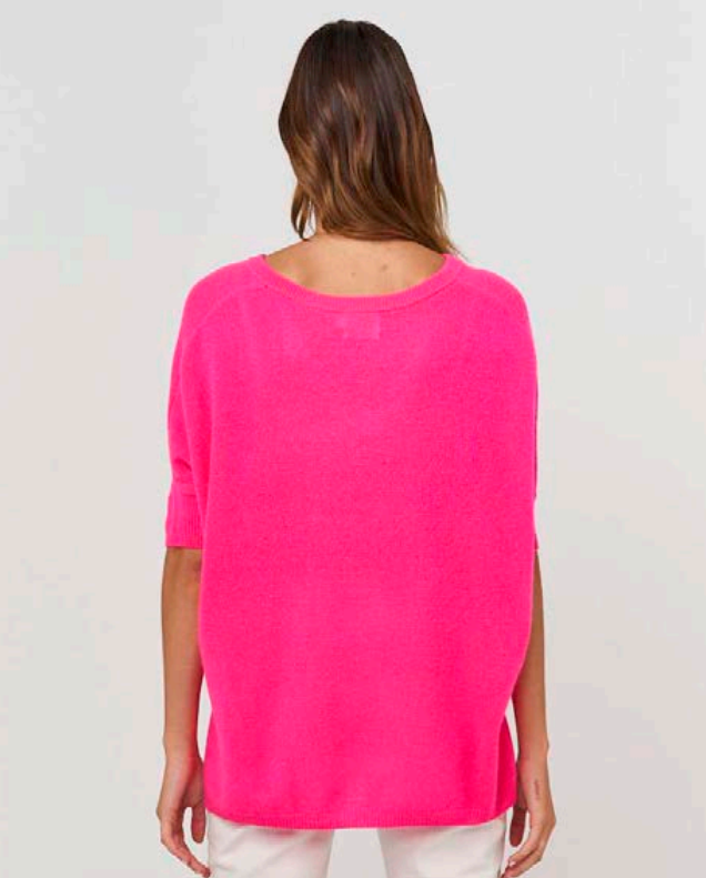 Brodie Knitwear | Bronte Tee | Blue Mist