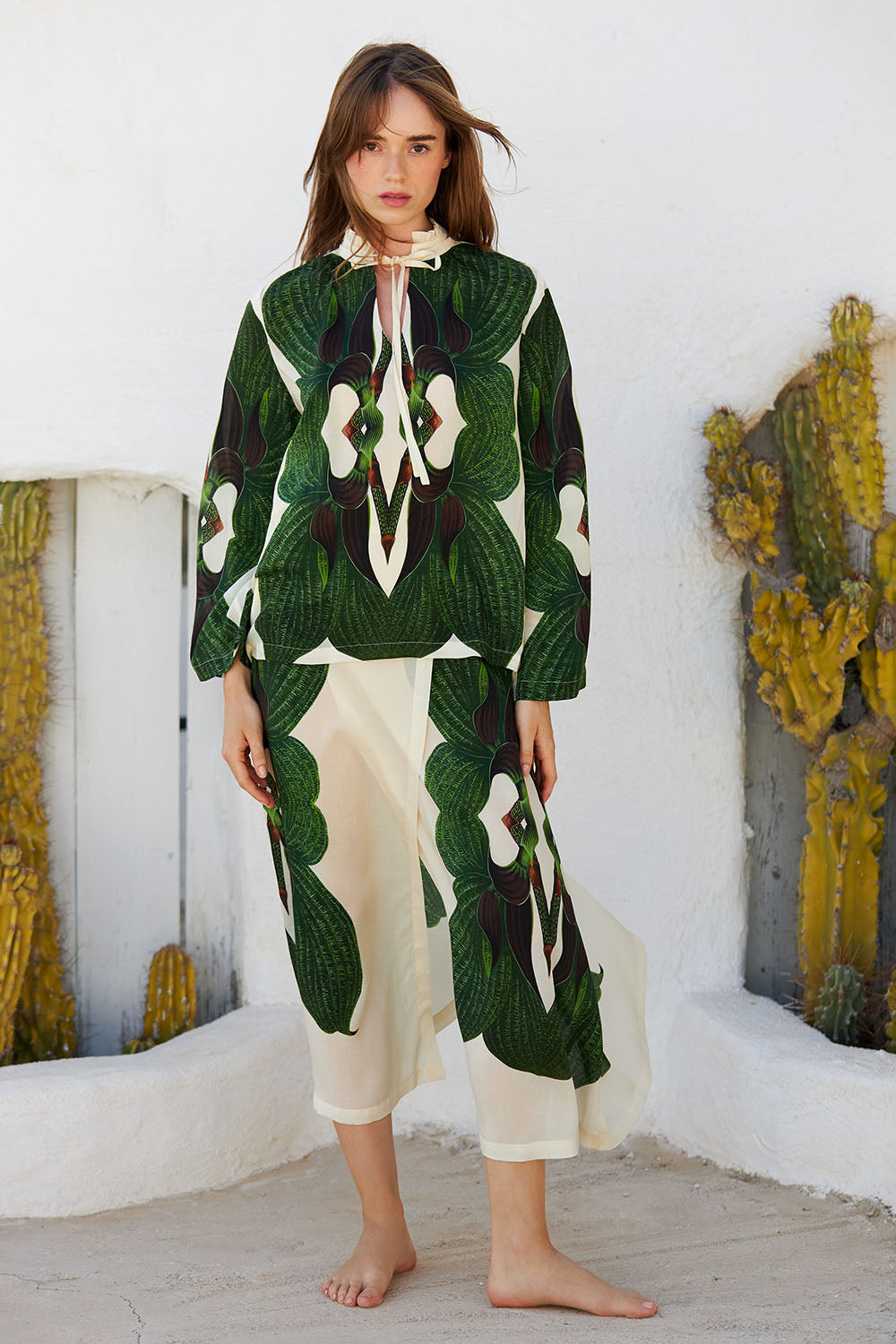 Christina Beautiful Life | Esmeranda Shirt | Palm