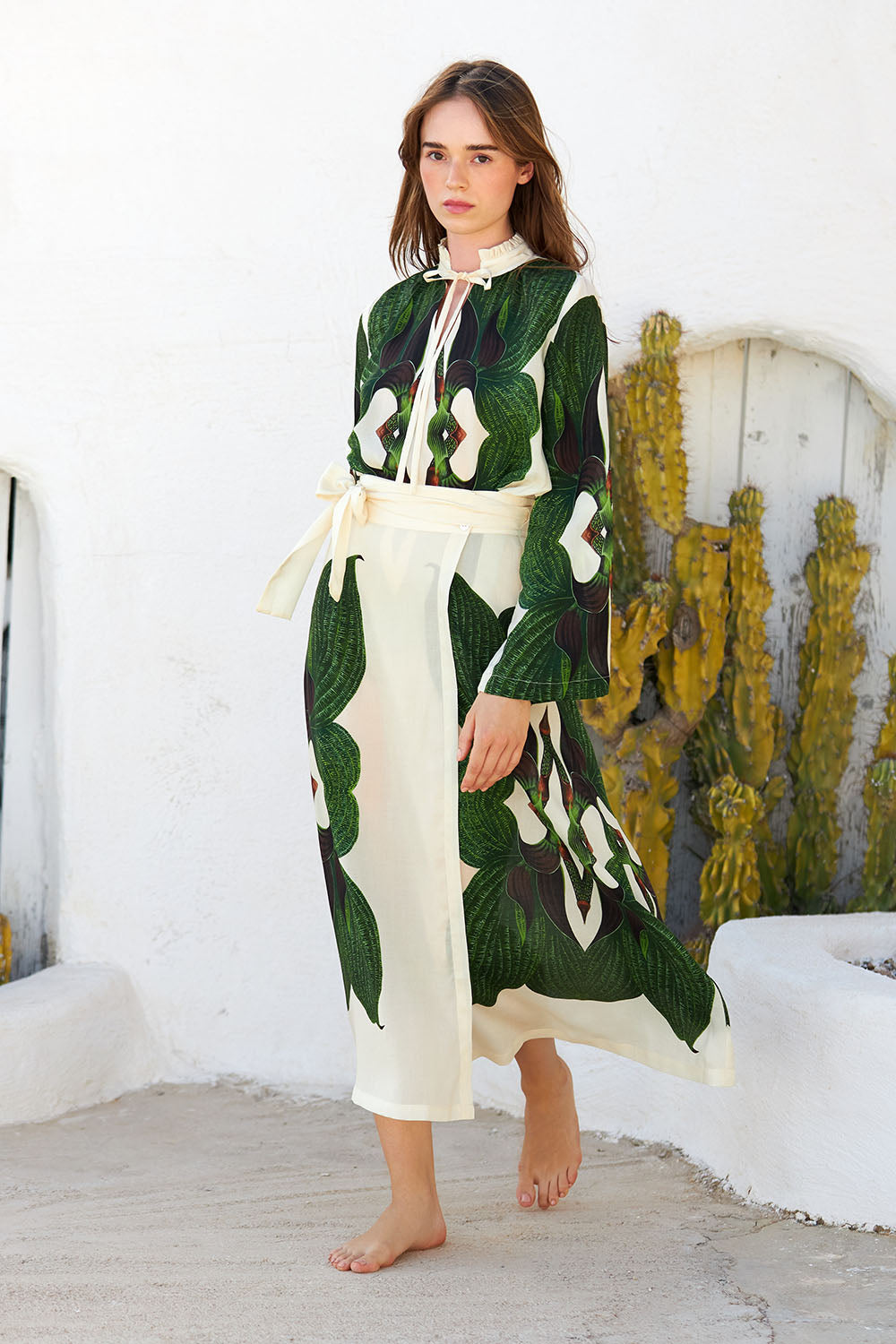 Christina Beautiful Life | Esmeranda Shirt | Palm