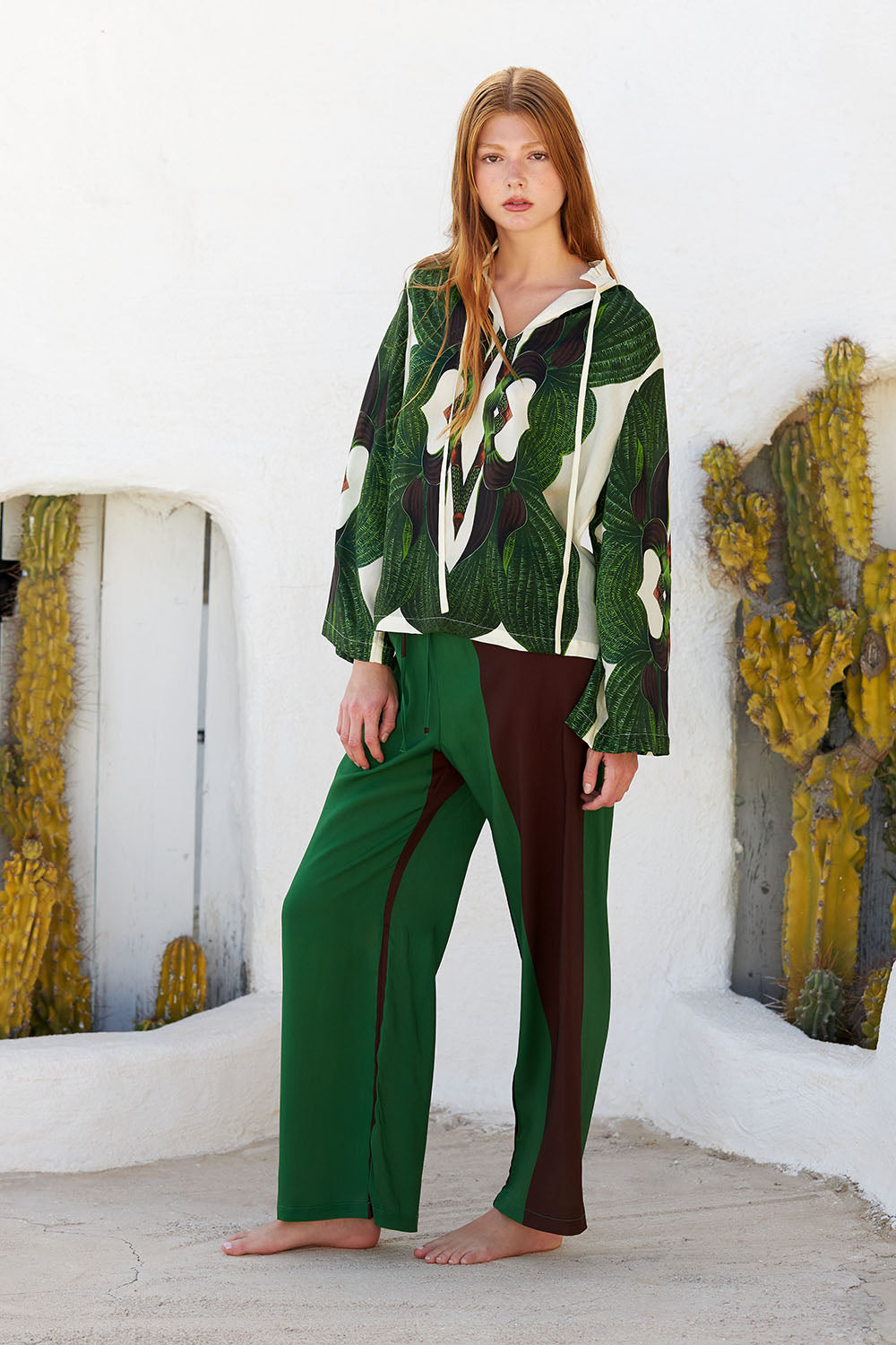 Christina Beautiful Life | Tess Pants | Green/Brown