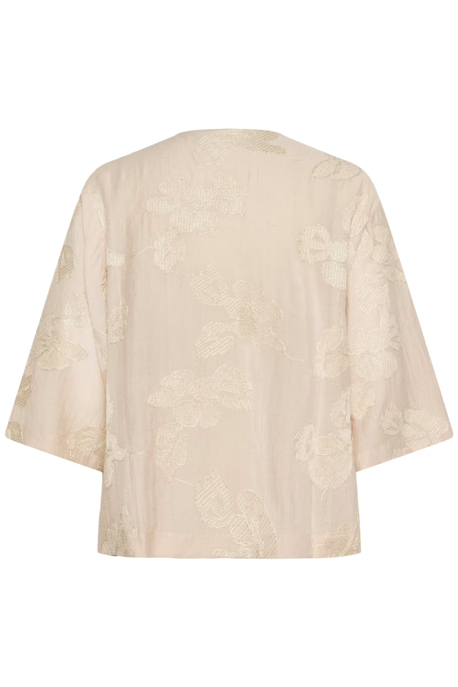 Cream | Emilia Short Kimono | Perfectly Pale Melange