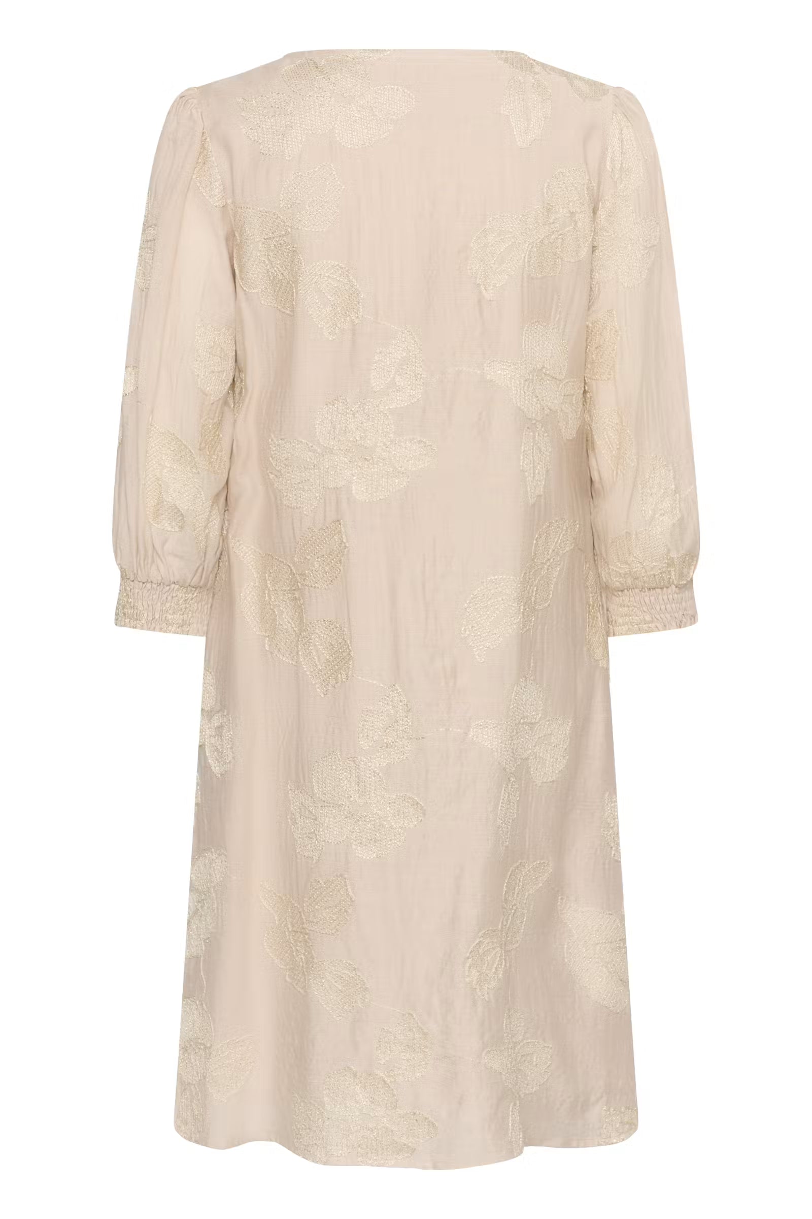 Cream | Emilia Short Dress | Perfectly Pale Melange